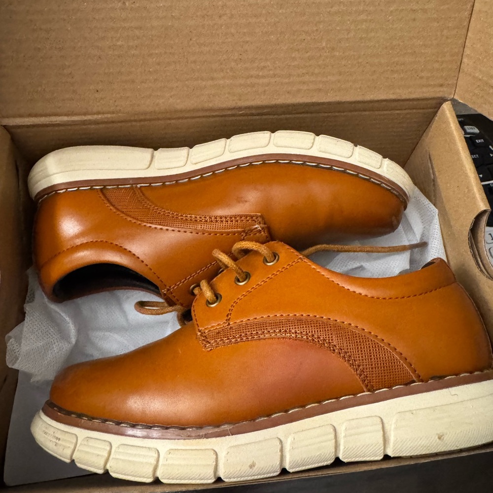 Stylish Kids Brown Dress Shoes